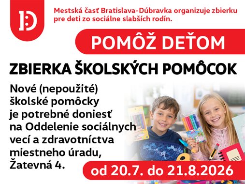 Zbierka školských pomôcok